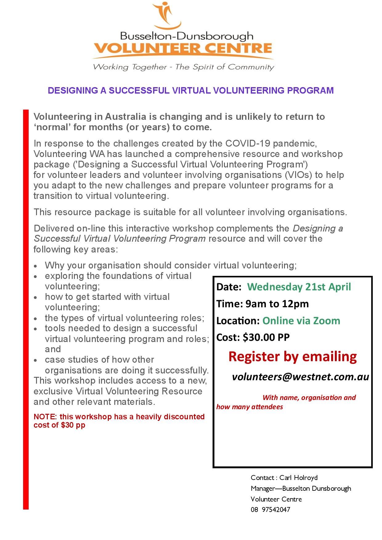 Virtual Volunteering Training page 001